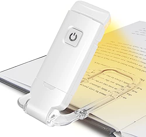 HONWELL Lampe de Lecture USB Liseuses LED Rechargeable avec Lampe de lecture pour lire au lit Pince 3 Niveaux Luminosité Réglable Pliable mini clip lampe Fiche Technique et Prix au Maroc