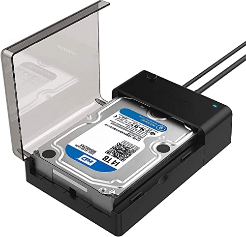 SABRENT Boitier Externe pour Disque Dur SATA 2,5" et 3,5" Pouces, 9,5 ou 7mm Adaptateur SSD/HDD vers USB 3.2, Station d'accueil du Disque Dur, sans Outils, UASP, câble USB Inclus avec Alimentation Fiche Technique et Prix au Maroc