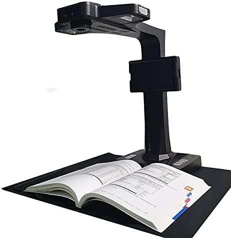 YZDKJDZ Scanner de documents 18 MP, appareil photo de documents USB portable avec écran TFT de 5", reconnaissance de texte OCR, scanner de livre grand format A3, compatible avec Win 7/8/10/XP Fiche Technique et Prix au Maroc