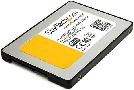 StarTech.com Adaptateur SSD M.2 vers SATA III de 2,5" - Convertisseur SSD avec boîtier de protection (SAT2M2NGFF25) Fiche Technique et Prix au Maroc