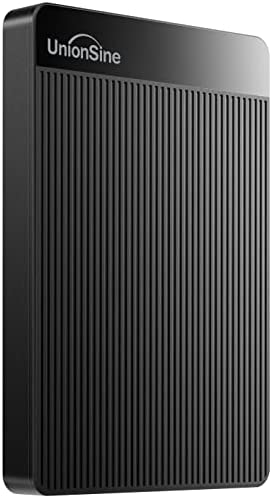 UnionSine Disque Dur Externe Portable 250Go Ultra-Mince 2.5" USB 3.0, SATA, Stockage HDD pour PC, Mac, Ordinateur de Bureau, Ordinateur Portable, Wii U, Xbox, PS4 (Noir) HD-006 Fiche Technique et Prix au Maroc