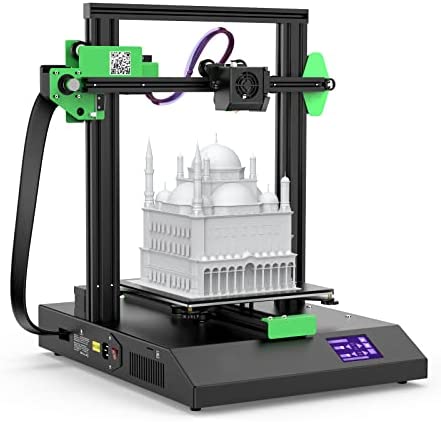 Popozono Imprimante 3D Imprimante 3D avec grande surface d'impression de 220x220x250 mm, fonctionnement silencieux, écran tactile de 7.1 cm, plateau chauffant pour filament PLA de 1.75 mm, ABS Fiche Technique et Prix au Maroc