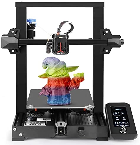 Creality Imprimante 3D Ender-3 V2 Neo avec CR Touch, Extrudeuse Bowden Métallique, Conception Intégrée Stable, Assemblage Rapide, Plaque de Construction Magnétique en Acier à Ressort PC 220*220*250mm Fiche Technique et Prix au Maroc