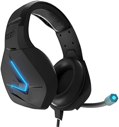 Orzly Casque de Jeu pour PC et Consoles de Jeu PS5, PS4, Xbox Series X | S, Xbox One, Nintendo Switch et Google Stadia - Son stéréo avec Micro antibruit - Hornet RXH-20 Édition Abyss Fiche Technique et Prix au Maroc