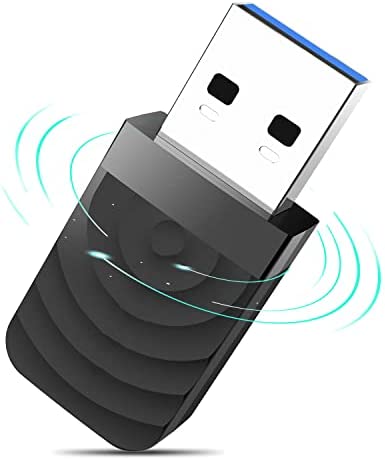 Mini Clé WiFi pour PC, 1300Mbps Cle WiFi USB Double Bande 5G/2.4GHz Adaptateurs USB WiFi, Dongle WiFi USB 3.0 Carte WiFi pour Portable PC Windows 11/10/8/8.1/7, Mac 10.9-10.15, MU-MIMO Fiche Technique et Prix au Maroc