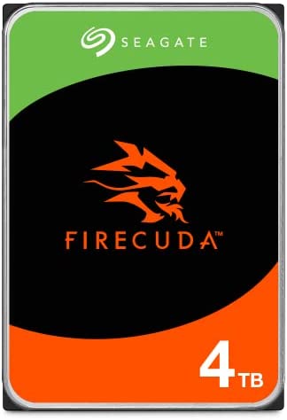 Seagate FireCuda, 4 To, Disque dur interne - CMR 3,5 pouces SATA 6 Gbits/s 7 200 tr/min, 256 Mo de mémoire cache, 300 To/an, 3 ans Rescue Services (ST4000DXZ05) Fiche Technique et Prix au Maroc