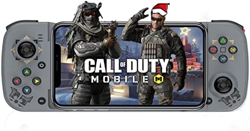 Megadream Manette de jeu sans fil pour iPhone, MFi Bluetooth pour iOS/Android, iPhone 13/Mini/13 Pro Max, 12, 11, pour Samsung Galaxy, Nokia, Oppo, Google, Direct Play (Gris) Fiche Technique et Prix au Maroc