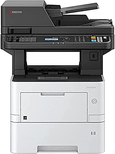 Kyocera Imprimante laser Noir/Blanc Ecosys M3645dn. Multifonction: copie, scanner, fax. 1200 dpi, écran LCD, 45 pages/min 4106215 Fiche Technique et Prix au Maroc