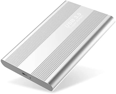 Yagte Disque Dur Externe 2to, Disque Dur Externe Portable 2.5" HDD USB3.0 Type-C Compatible avec PC, Laptop,Desktop,Chromebook.B(2To,Argent) Fiche Technique et Prix au Maroc
