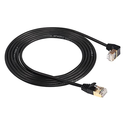 SinLoon Câble Ethernet RJ45 Cat8, câble réseau haute vitesse Cat8, mâle vers mâle, 40 Gbit/s, 2000 MHz, SFTP pour routeur, modem, serveur, etc. - 2 m (haut) Avis, Fiche Technique et Prix au Maroc
