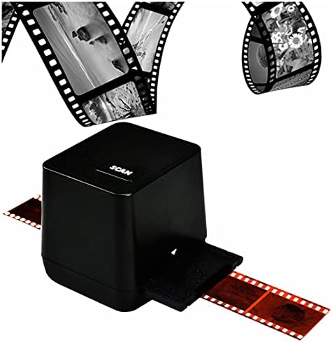 XUCS Scanners de Films Portables, Scanner de Diapositives 17 MP (35 mm, 126, 135), visionneuse d'images numériques - Convertir des Diapositives et des négatifs en Photos numériques Fiche Technique et Prix au Maroc