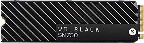 WD_BLACK SN750 1 To NVMe - Disque SSD interne haute-performance avec dissipateur thermique pour ordinateurs de jeu Fiche Technique et Prix au Maroc