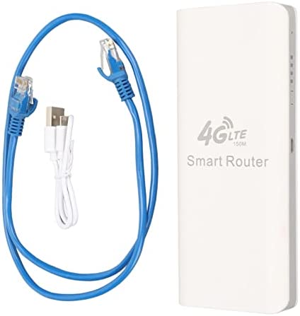 Routeur Wi-FI, Point D'accès Wi-FI Mobile 4G LTE, Bureau de Voyage Portable, Carte SIM, Point D'accès Wi-FI, Vitesse de Téléchargement de 150 Mbps, jusqu'à 10 Appareils Connectés Avis, Fiche Technique et Prix au Maroc