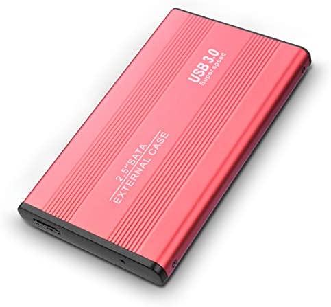 Disque Dur Externe 2to USB3.0 Disque Dur Externe pour PC, Mac, Ordinateur de Bureaup Wii U, Xbox(2to, Rouge) Fiche Technique et Prix au Maroc