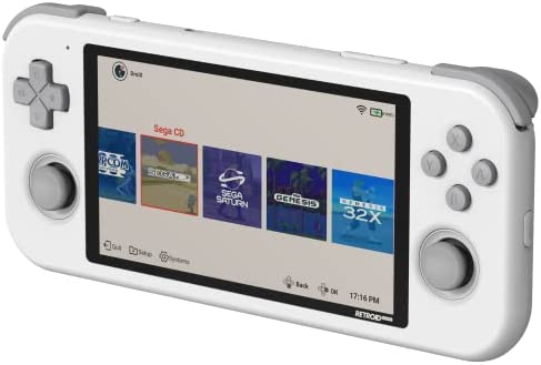 retroid Console de jeu portable Pocket 3 avec Android 11 Wi-Fi Multi émulateurs Console portable Écran 4,7'' Batterie 4000 mAh [Rétro-3-Blanc] Fiche Technique et Prix au Maroc