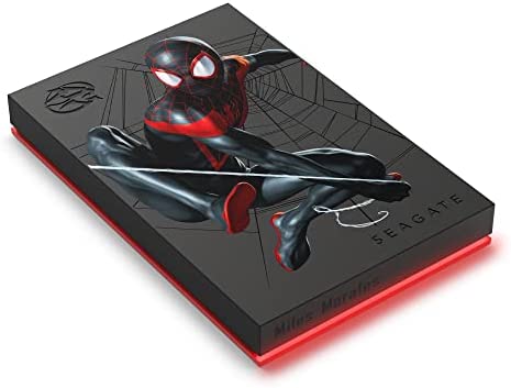 Disque dur externe Seagate Ghost-Spider Special Edition FireCuda 2 To, USB 3.2 1re génération, voyants LED RVB personnalisables roses avec services Rescue (STKL2000419) Fiche Technique et Prix au Maroc