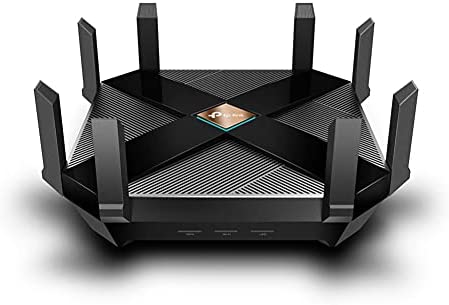 TP-Link Archer AX6000 Routeur WiFi 6 - 802.11ax, WiFi bi-bande, Port WAN 2,5G, 8 ports LAN gigabits, Processeur quadricœur à 1,8 GHz, ports USB 3.0, Idéal pour jeux Xbox/PS4/Steam & 4K/8K Streaming Avis, Fiche Technique et Prix au Maroc