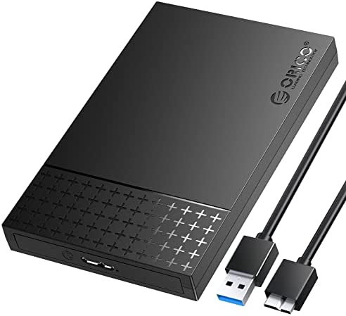 ORICO Boitier SATA Disque Dur 2.5 Pouces,USB 3.0 Boitier HDD pour 7mm à 9.5mm SATA HDD et SSD pour PC,Laptop,TV,PS4 (2526U3-V1)… Fiche Technique et Prix au Maroc