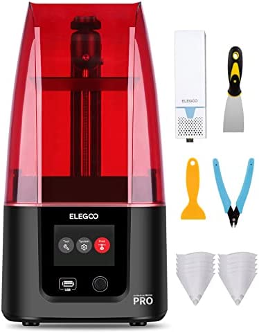 ELEGOO Mars 3 Pro Imprimante 3D, 4K Monochrome 6,6 Pouces LCD MSLA UV Resine 3D Printer avec Purificateur d'air et Dureté 9H Protection Écran, Taille d'impression 143×89×175mm Fiche Technique et Prix au Maroc