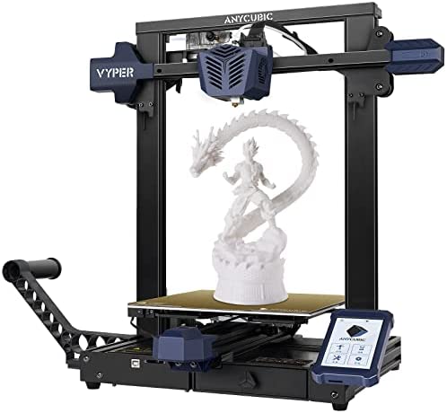 ANYCUBIC Vyper Imprimante 3D de Nivellement Automatique, Carte Mère Silencieuse TMC2209, PEI Spring Steel, Convient aux PLA/ABS/PETG/TPU, Taille d'impression 245 x 245 x 260 mm Fiche Technique et Prix au Maroc