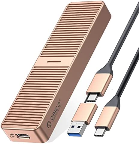 ORICO Boîtier SSD M.2 NVMe Adaptateur PCIe USB-C 10Gbps USB3.2 Gen2 pour NVMe M-Key/M+B Key SSD 2230/2242/2260/2280, Amélioré Aluminium Lecteur Disque Dur avec UASP, SSD Max 4To-M222 Fiche Technique et Prix au Maroc
