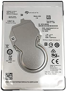 Seagate 1TB Ordinateur Portable HDD SATA 6Gb/S 128MB Cache 2.5-inch Disque Dur Interne Fiche Technique et Prix au Maroc
