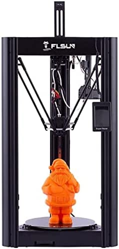 Flsun SR – Super Racer - Imprimante 3D Delta Ø260 x 330 mm 100-200mm/s - Haute Vitesse - Plateau en Verre - TMC 2209 - Ecran Tactile - Mise à Niveau Automatique par BL Touch - Filament PLA/PETG/ABS Fiche Technique et Prix au Maroc