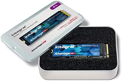 Integral Advantage Pro-1 Disque SSD NVME M.2 2280 PCIe Lightning-Fast Gen4x4 R-7200 Mo/s W-6850 Mo/s Fiche Technique et Prix au Maroc