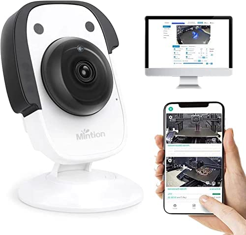 Mintion Beagle Caméra pour imprimante 3D, Plug & Play, Surveillance à Distance, Connexion Wi-FI, Prise en Charge PC/APP, génération Automatique de vidéos en accéléré, avec Carte Micro SD 32 G Fiche Technique et Prix au Maroc