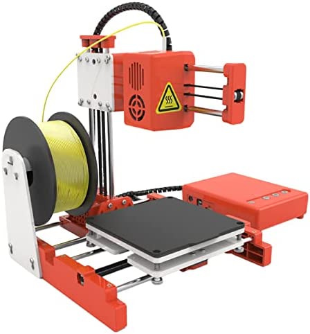 3D&Print® Imprimante 3D Haute Précision | Imprimante 3D pour Débutants avec Base d'impression Magnétique Amovible | Impression Silencieuse | Mini Imprimante 3D Légère et Portable avec Filament PLA Fiche Technique et Prix au Maroc