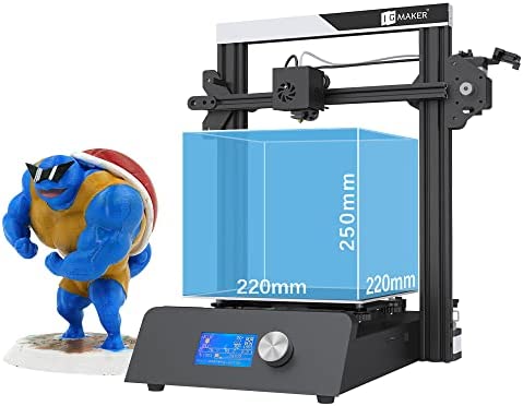 JGMAKER Imprimante 3D de Haute précision Magique Bricolage avec capteur de sécurité à Filament de Base métallique Satble intégré dans l'alimentation Fiche Technique et Prix au Maroc