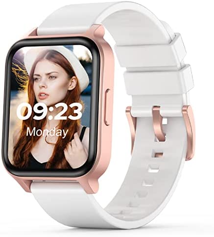 Montre Connectée Femme 1,69 Smartwatch pour 24 Modes Sport Tracker d'Activité Cadran Personnalisé Étanche IP68 GPS Partagé Bracelet Connecté Fitness avec Moniteur de Sommeil Fiche Technique et Prix au Maroc
