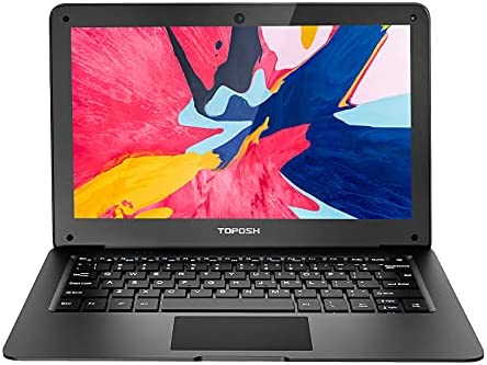 TOPOSH Ordinateur Portable 10 Pouces Windows 10 PC Notebook Mini 2 Go RAM + 32 Go ROM SSD eMMC Processeur Atom X5-Z8350 1.92 GHz 64 Bits avec Clavier US QWERTY - Noir Fiche Technique et Prix au Maroc