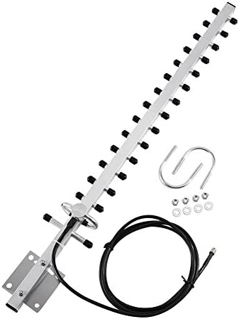 Antenne Wifi extérieure, connecteur RP-SMA 2.4Ghz 25dBi Directionnel 2M Câble Antenne sans fil Routeur Wifi extérieur, Antenne Wifi directionnelle haute performance polyvalente compatible avec les mod Fiche Technique et Prix au Maroc