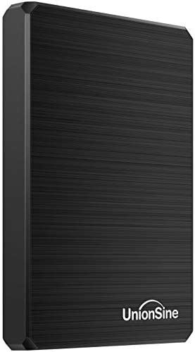 UnionSine 2.5" 160Go Ultra-Mince Disque Dur Externe Portable USB3.0 SATA, Stockage HDD pour PC, Mac, Ordinateur de Bureau, Ordinateur Portable, Wii U (Noir) Fiche Technique et Prix au Maroc