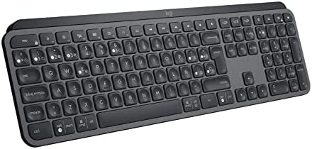 Logitech MX Keys Advanced Clavier sans Fil Rétroéclairé, Bluetooth, Saisie Tactile Réactive, Rétroéclairage, USB-C, PC/Mac/Portable Windows/Linux/IOS/Android, Clavier QWERTY Espagnol - Noir Fiche Technique et Prix au Maroc