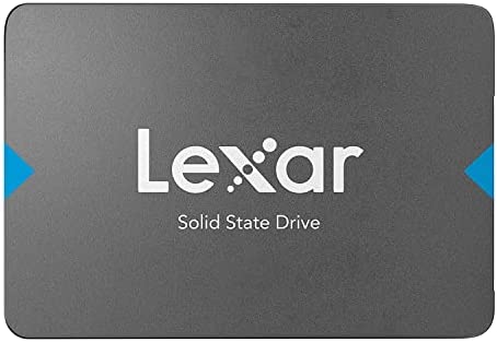 Lexar NQ100 2,5" SATA III (6 GB/s) 240 Go SSD, Jusqu'à 550 Mo/s en Lecture SSD, SSD Interne pour Ordinateur Portable, Ordinateur de Bureau/PC (LNQ100X240G-RNNNG) Fiche Technique et Prix au Maroc