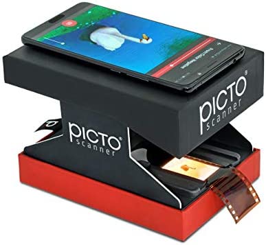 PictoScanner | Scanner de Négatifs et Diapositives 35mm | Convertit Vos Négatifs (N&B et Couleur) et Diapositives en Photos Numériques | Utilise Uniquement Votre Smartphone – Pas d’Ordinateur requis Fiche Technique et Prix au Maroc