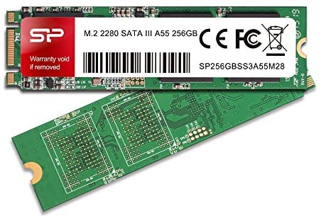 Silicon Power SSD Disque Dur Interne Solide Ace A55 M.2 2280 (3D NAND Flash) 256 Go SATA III 6 Gbit/s Fiche Technique et Prix au Maroc