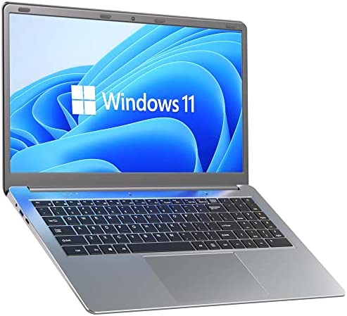 SGIN 15,6 Pouces PC Portable 4 Go DDR4 128 Go SSD (TF 512 Go), Ordinateur Portable Windows 11 avec Celeron N4020, Jusqu'à 2,8 GHz, Bluetooth 4.2, 2xUSB 3.0, WiFi Double Bande (Argent) Fiche Technique et Prix au Maroc