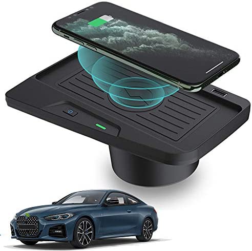 Chargeur sans Fil Voiture pour BMW 3 Series M3 2016-2018 4 Series M4 2018-2020 Console Centrale Panneau Accessoires, 10W Rapide Charge Support de Téléphone pour iPhone 12 11 Samsung S20 S10 Fiche Technique et Prix au Maroc