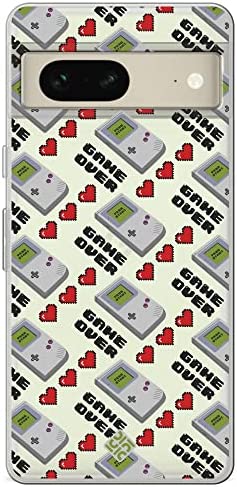 Movilshop Étui pour [Google Pixel 7 ] Motif authentique [console rétro - Game Over] en silicone souple transparent Coque Case Cover Gel pour smartphone. Fiche Technique et Prix au Maroc