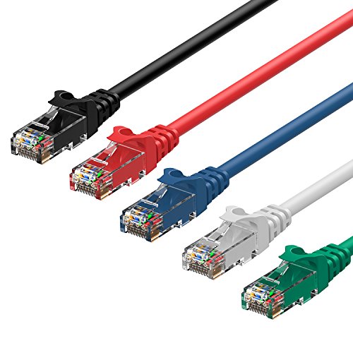 Rankie Câble réseau Ethernet, RJ45 Cat6 Patch, 0,3m, Lot de 5 Avis, Fiche Technique et Prix au Maroc