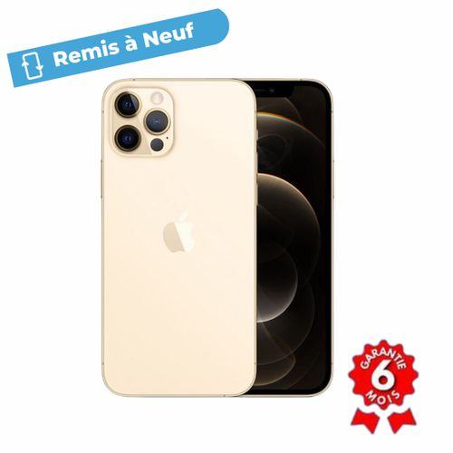 Apple IPHONE 12 PRO MAX 256 Go - Gold, Remis à neuf - Garantie 6 mois
 Fiche Technique et Prix au Maroc