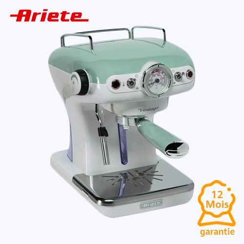 Ariete Vintage espresso 1389 - vert
 Fiche Technique et Prix au Maroc