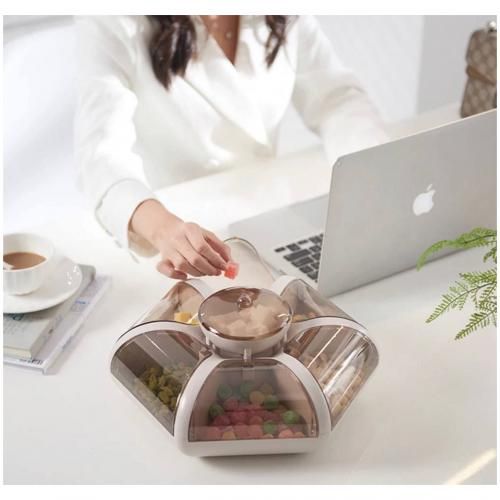 Assiette de Fruits Secs Plateau de Service en Forme de Fleur
 Fiche Technique et Prix au Maroc