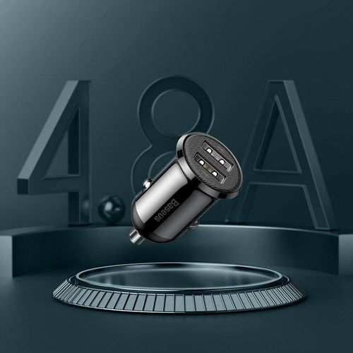 Baseus Chargeur voiture Grain Pro 2x USB 4.8 A noir
 Fiche Technique et Prix au Maroc