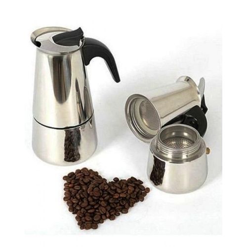Cafetière italienne en acier inoxydable - 6 tasses
 Fiche Technique et Prix au Maroc