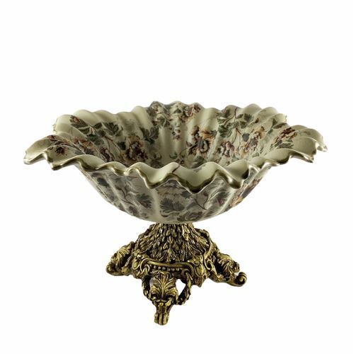 Casamadeco Coupe en porcelaine - Fleurs de feu
 Fiche Technique et Prix au Maroc