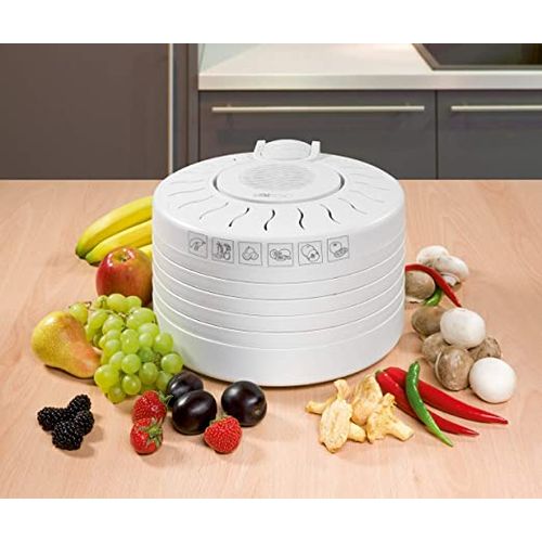 Clatronic Déshydrateur Alimentaire Fruits & Légumes Avec 5 Plateaux Clatronic DR 2751
 Fiche Technique et Prix au Maroc